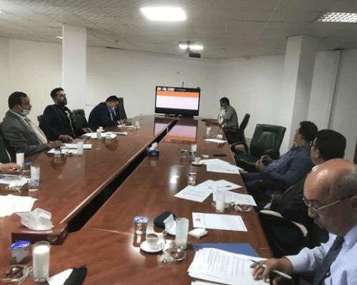 الاجتماع الاول للجنه المشكلة بقرار وزير الاقتصاد لدراسة تأسيس سوق و بورصة للمشروعات الصغرى والمتوسطة
